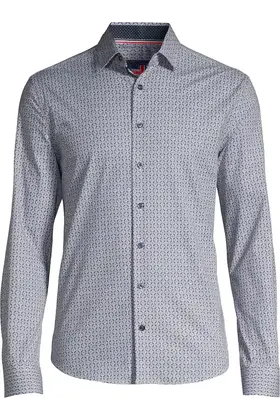 Soul Of London Cotton Stretch Dress Shirt - Multi