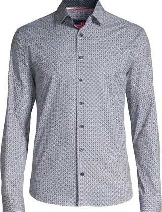 Soul Of London Cotton Stretch Dress Shirt - Multi