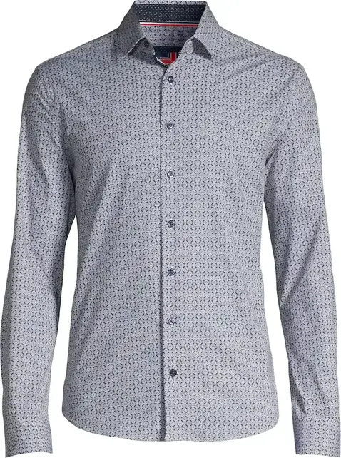 Soul Of London Cotton Stretch Dress Shirt - Multi