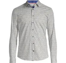 Soul Of London Cotton Stretch Dress Shirt - White