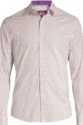 Soul Of London Cotton Stretch Dress Shirt - White