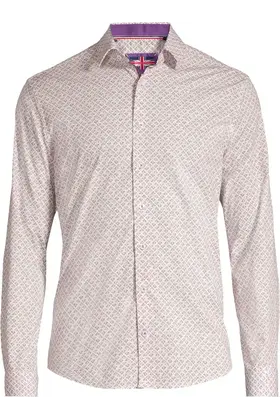 Soul Of London Cotton Stretch Dress Shirt - White