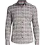 Soul Of London Soul Of London Cotton Stretch Dress Shirt - Burgundy