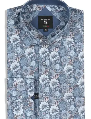 Modango Sport Shirt - Smoke Blue