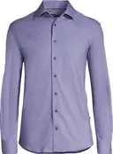 Horst Patterned Soft Dress Shirt - Grape