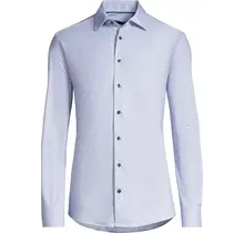 Horst Patterned Soft Dress Shirt - Light Blue