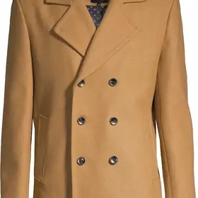 Horst Wool Blend Peacoat - Camel