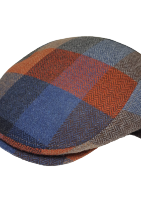 Magill Kensington Ivy Paperboy Hat - Multi Plaid