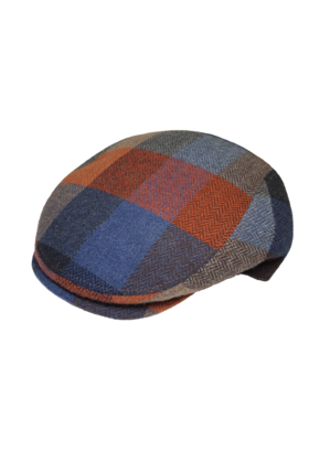 Magill Kensington Ivy Paperboy Hat - Multi Plaid