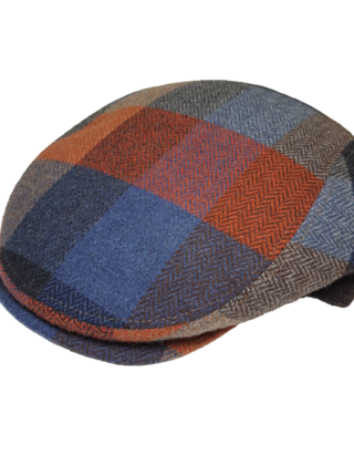 Magill Kensington Ivy Paperboy Hat - Multi Plaid