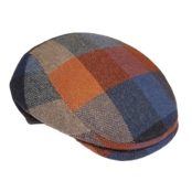 Magill Kensington Ivy Paperboy Hat - Multi Plaid