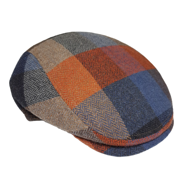 Magill Kensington Ivy Paperboy Hat - Multi Plaid