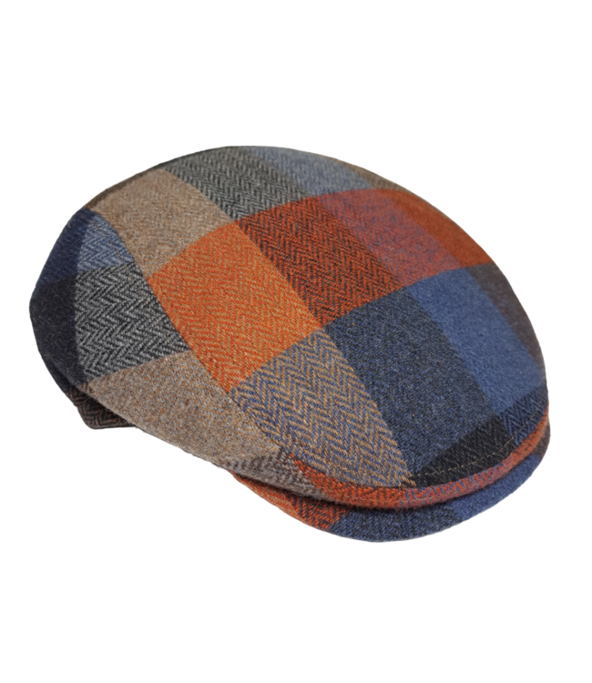 Magill Kensington Ivy Paperboy Hat - Multi Plaid