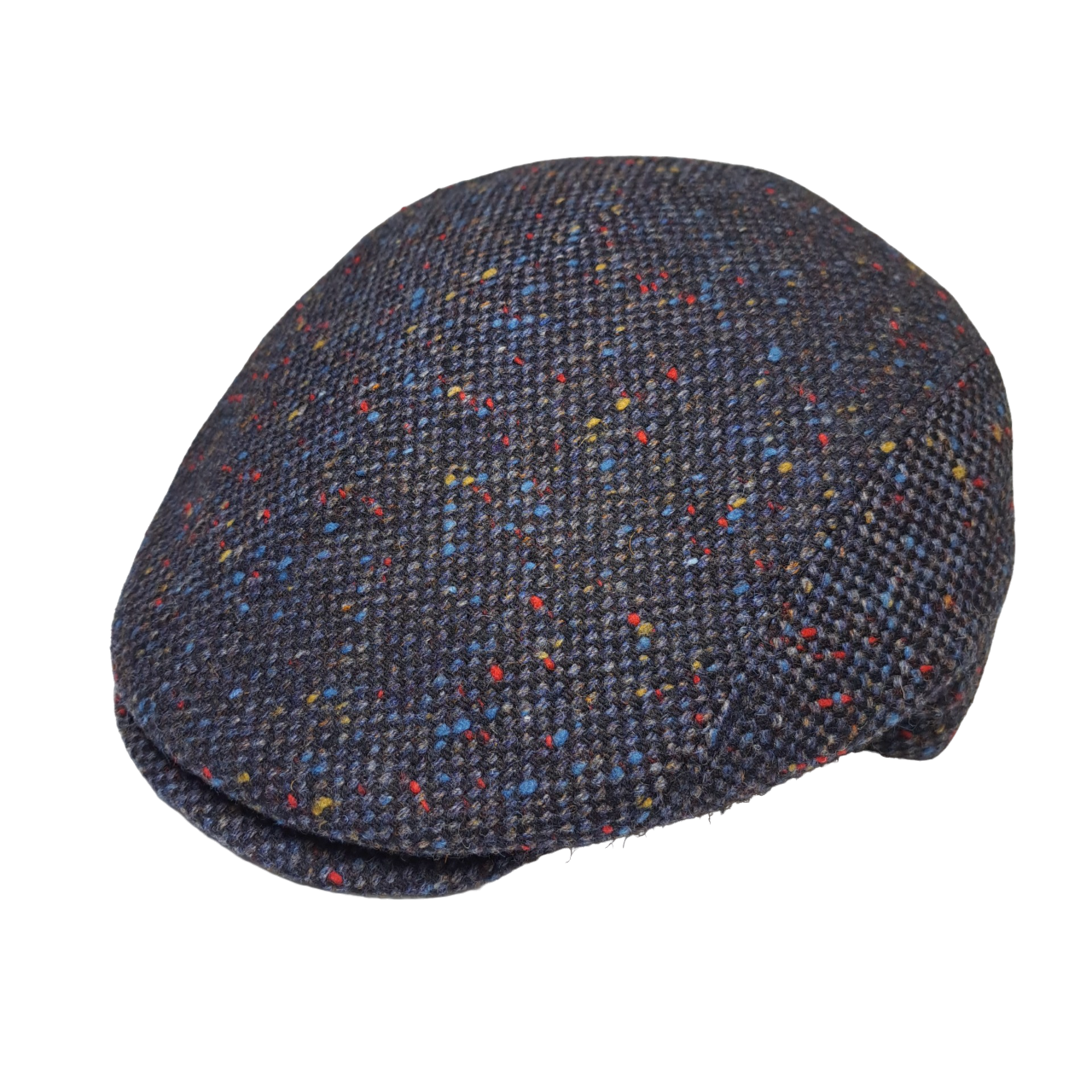 Magill Broadway Ivy Paperboy Hat Midnight Blue Tweed