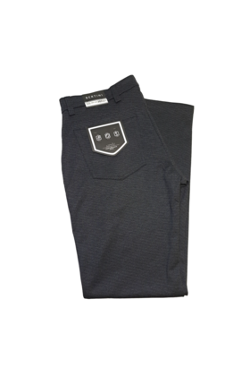 Bertini Criss Cross Weave Five Pocket Pants - Navy Mix