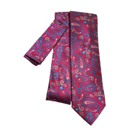 Barcelona Tie & Pocket Square - 2860