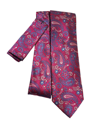 Barcelona Tie & Pocket Square - 2860