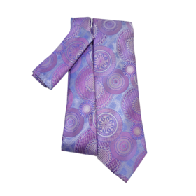 Barcelona Tie & Pocket Square - 2874