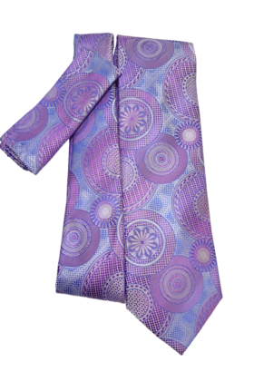 Barcelona Tie & Pocket Square - 2874