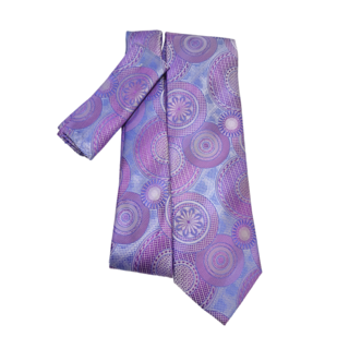 Barcelona Tie & Pocket Square - 2874