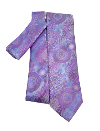 Barcelona Tie & Pocket Square - 2874