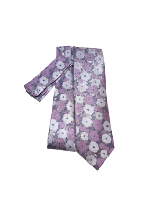 Barcelona Tie & Pocket Square - 2865