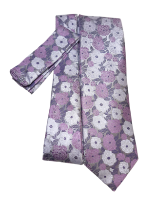 Barcelona Tie & Pocket Square - 2865