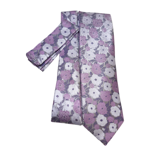 Barcelona Tie & Pocket Square - 2865