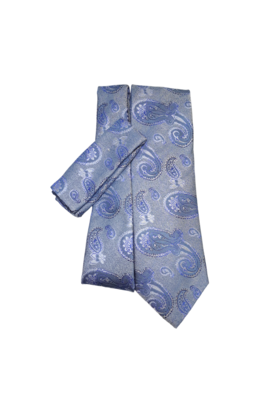 Barcelona Tie & Pocket Square - 2744