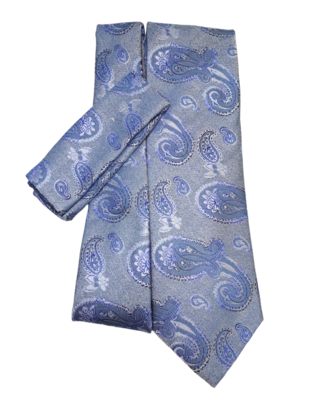 Barcelona Tie & Pocket Square - 2744