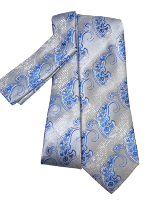 Barcelona Tie & Pocket Square - 2747