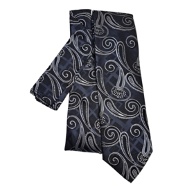 Barcelona Tie & Pocket Square - 2718