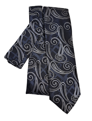 Barcelona Tie & Pocket Square - 2718