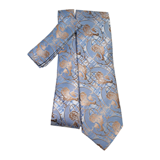 Barcelona Tie & Pocket Square - 2752
