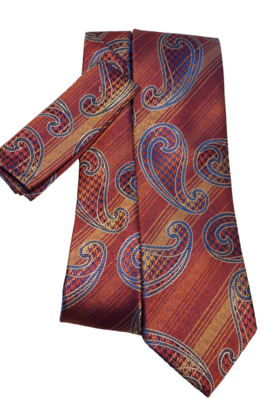 Barcelona Tie & Pocket Square - 2837