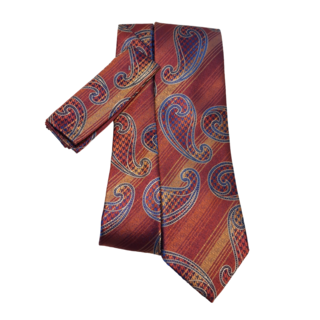 Barcelona Tie & Pocket Square - 2837