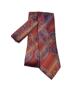 Barcelona Tie & Pocket Square - 2837