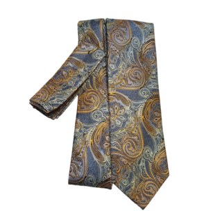 Barcelona Tie & Pocket Square - 2834