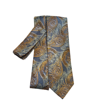 Barcelona Tie & Pocket Square - 2834