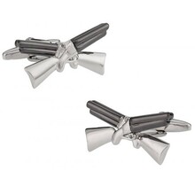 Crossed Shotgun Cufflinks