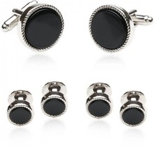 Conservative Formal Set of Cufflink Studs