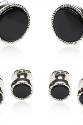 Conservative Formal Set of Cufflink Studs