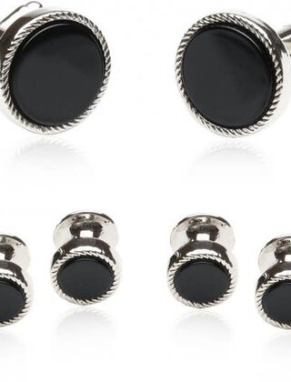 Conservative Formal Set of Cufflink Studs