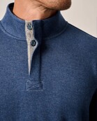 Johnnie-O - Banyan Henley Pullover - Ocean