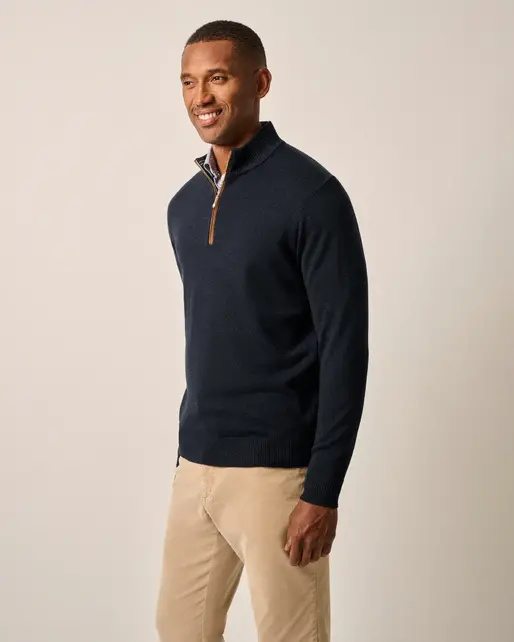 Johnnie-O - Raynor Merino 1/4 Zip Sweater - Shanty Johnnie-O - Raynor Merino 1/4 Zip Sweater - Shanty
