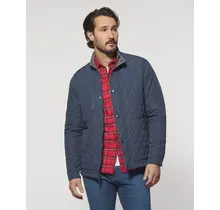 Johnnie-O - Juno Quilted Snap Jacket - Navy