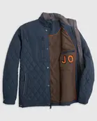 Johnnie-O - Juno Quilted Snap Jacket - Navy