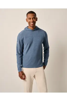 Johnnie-O Remmy Lightweight Performance Hoodie - Lake