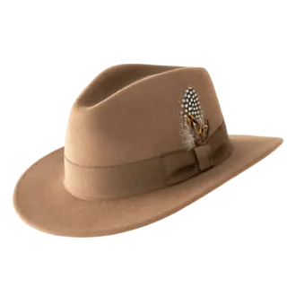 Magill Summit Fedora - Chestnut