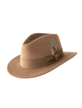 Magill Summit Fedora - Chestnut